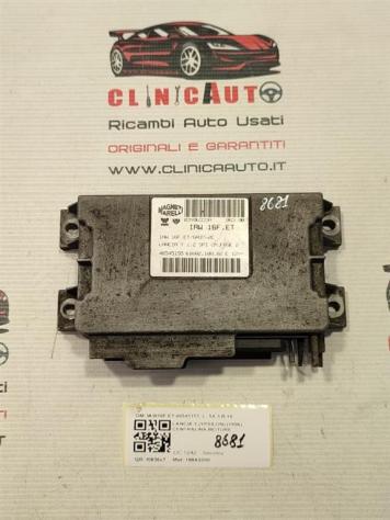 CENTRALINA MOTORE LANCIA Y 1° Serie IAW16F.ET 46545155 188A5000 benzina 1242 (9600)