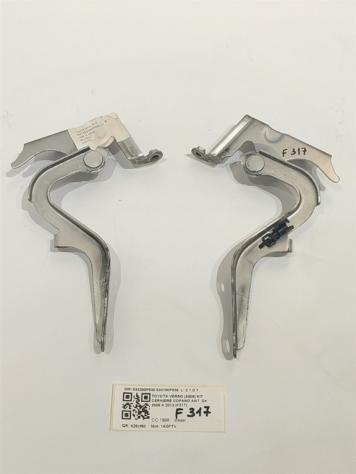 CERNIERE COFANO ANTERIORE DX E SX TOYOTA Verso 1° Serie 534200F030 534100F030 1ADFTV (09) - Foto 2