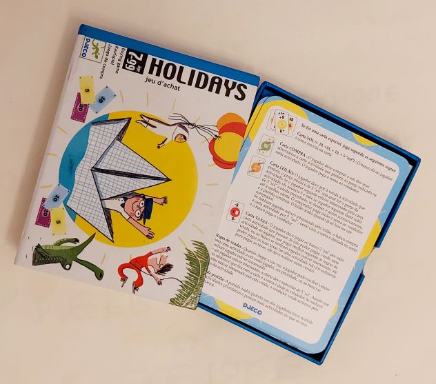 Gioco di carte Holidays Djeco da 7 a 99 anni Giocatori: 2 - 4 nuovo - Foto 2
