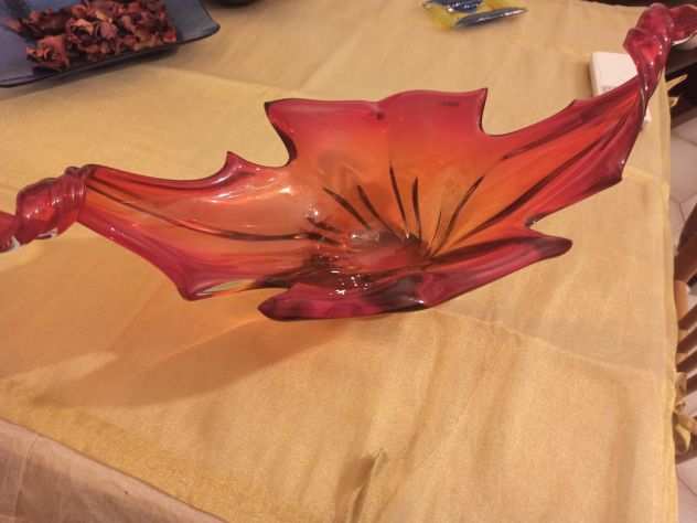Vaso/centrotavola in vetro di Murano - Foto 3
