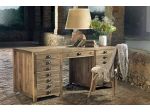 Mobili Rustici Scrivania in Legno di Pino Vecchio cod 12010 Nuovo Affare