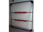 Rete Matrimoniale lung. 190 x larg. 170 x alt. con piedi 30 cm.