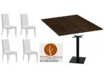 Set Sedie E Tavoli Milano Per Arredamento Bar Ristorante Cod525 Nuovi Non Usati