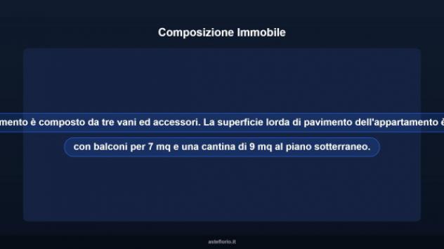 Immobile in asta di 68 m² in vendita a Tortona - Foto 15
