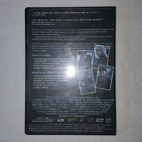 X-Men 2 - Film DVD - TRACCIATA!! - Foto 3