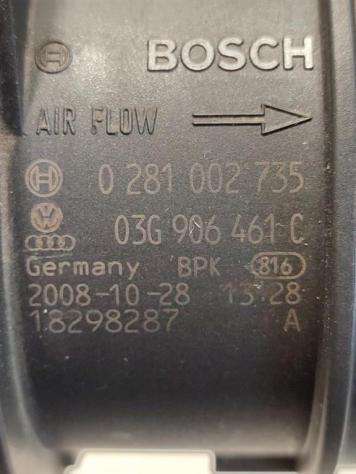 DEBIMETRO VOLKSWAGEN Tiguan 1° Serie 03G906461C 0281002735 CBA diesel 1968 (0711) - Foto 3