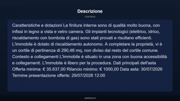 Immobile in asta di 43 m² in vendita a Loreto - Foto 8