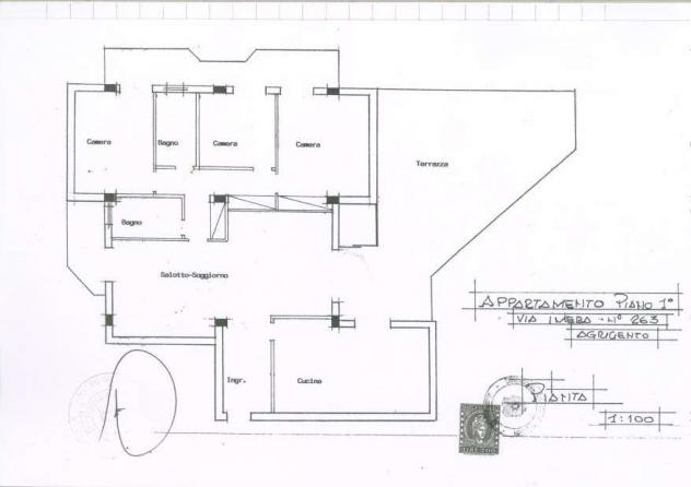V000479 - VENDESI APPARTAMENTO DI 150 MQ.
