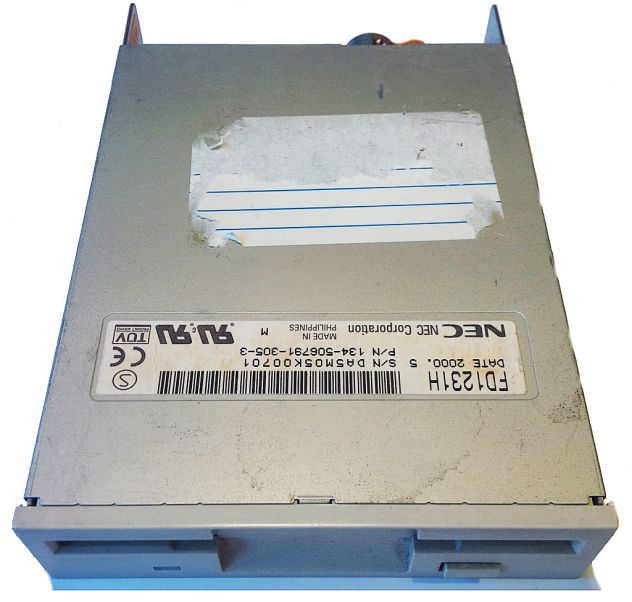 Floppy Drive 34pin, NEC FD1231H (stock 2) - Foto 5