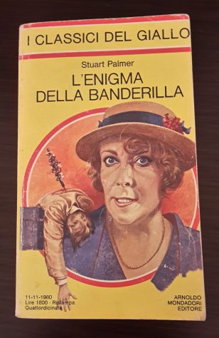 L'enigma della banderilla, Stuart Palmer, I CLASSICI DEL GIALLO 1980. - Foto 2