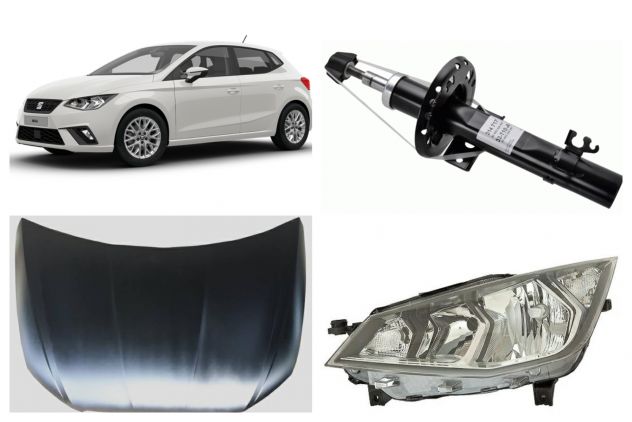 Seat Ibiza musata parafango ossatura meccanica scatola di sterzo 17-23