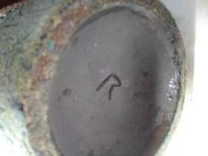 Vecchia bottiglia di liquore ad anfora in vetro anticato - piena - Foto 2