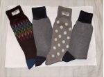 4 PAIA DI CALZE NUOVE MAI USATE DA UOMO IN COTONE,MARCA”deBert”MADE IN ITALY