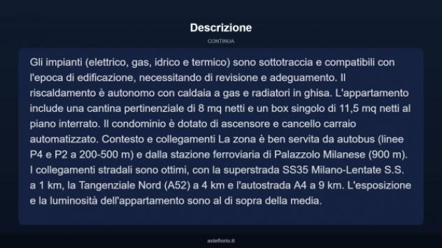 Immobile in asta di 121 m² con più di 5 locali e box auto in vendita a Paderno Dugnano - Foto 17