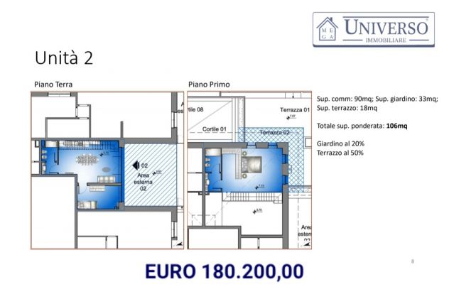 NUOVI APPARTAMENTI CON GIARDINI PRIVATI ORTI E POSTI AUTO - Foto 2
