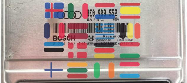 0261207494 8E0909552 Audi A6 2.4 centralina motore Bosch