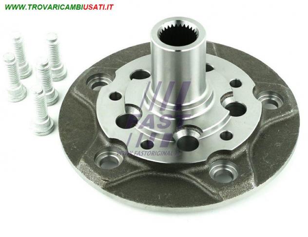 MOZZO RUOTA FORD TRANSIT 06 ANTERIORE FWD SINGLE WHEELS FT23068 Meccanica  Assale  Mozzi cuscinetti ruota  Mozzo ruota c FORD - TRANSIT - 2006  2012