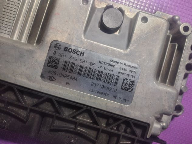 ECU SMART FORTWO 0261s16901 237105821r 237109036r ME17 9.20 Smart Fortwo Brabus - Foto 3