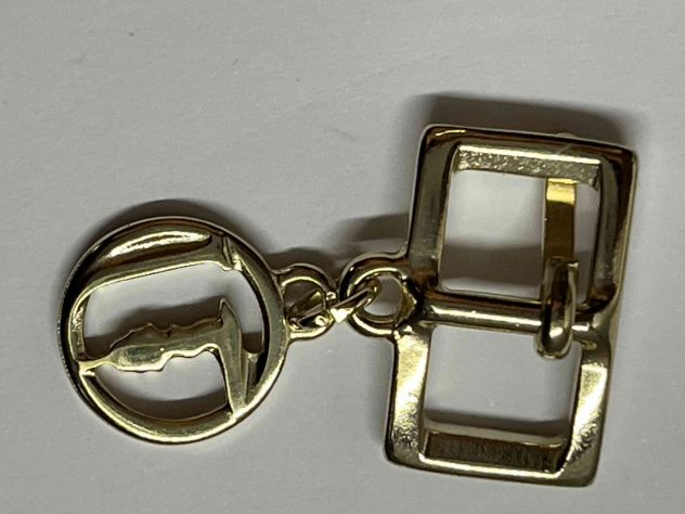 Fibbie ciondolo in ottone dorato da 8 mm per sandali - Foto 3