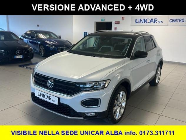 VOLKSWAGEN T-Roc 2.000 DIESEL 150 CV ADVANCED 4MOTIONS C.AUTO rif. 23975765