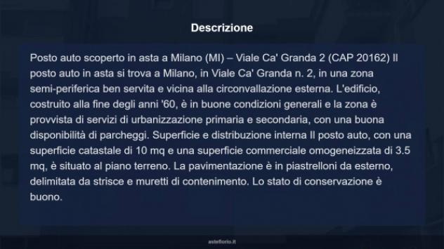 Immobile in asta di 10 m² in vendita a Milano - Foto 9
