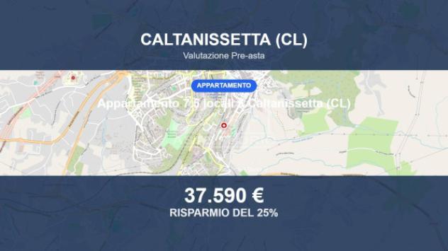 Immobile in asta di 166 m² con più di 5 locali in vendita a Caltanissetta