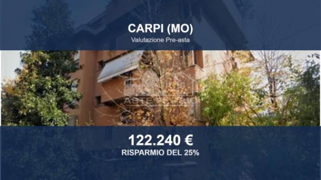 Immobile in asta di 124 m², box auto in vendita a Carpi