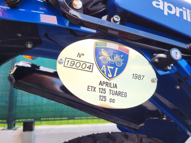 Aprilia Tuareg 125 ETX (Modello 1985) Restaurata TARGA ORO - Foto 8