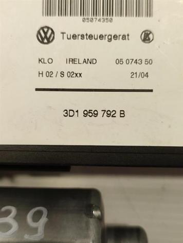 MOTORINO ALZAVETRO ANTERIORE DESTRA VOLKSWAGEN Touareg 1° Serie 3D1959792B 0130821765 7L0959702B (0206) - Foto 3