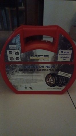 CATENE DA NEVE AUTO MCS MELCHIONI CAR SYSTEM 9mm MODELLO CA GRUPPO 60 - Foto 2