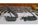 ATLANTIC LOTTO CARRO LANCIA MISSILE + CARRO GRU SMINATORE