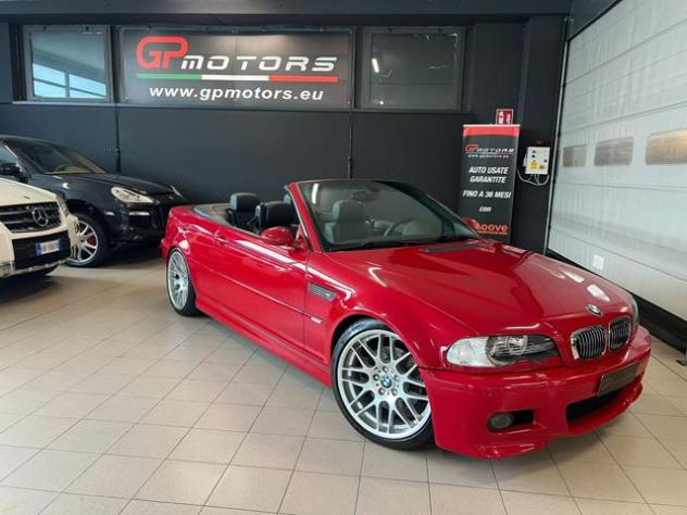 BMW M3 Cabrio 3.2 343CV MANUALE! ROSSA ORIGINALE ! rif. 24123274