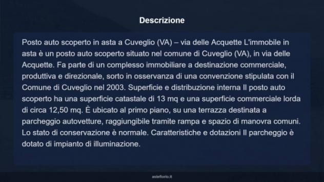 Immobile in asta di 13 m² in vendita a Cuveglio - Foto 8
