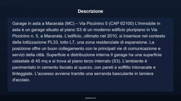 Immobile in asta di 45 m² in vendita a Macerata - Foto 4