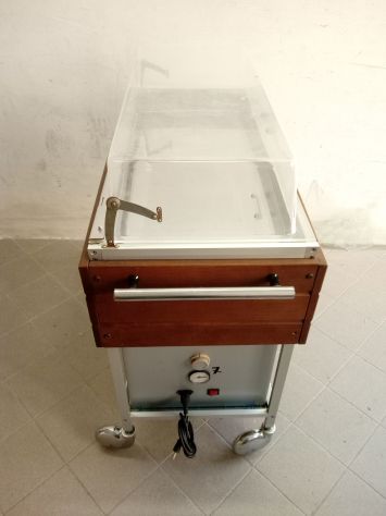 Portavivande Carrello caldo freddo Elettrico con motore 220 Volt - Foto 2