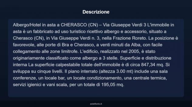 Immobile in asta di 847 m² in vendita a Cherasco - Foto 4