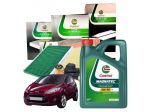 Kit Tagliando Castrol Ford Fiesta 1.4 TDCI 4 Filtri + 4LT Olio Magnatec 5W30 A5