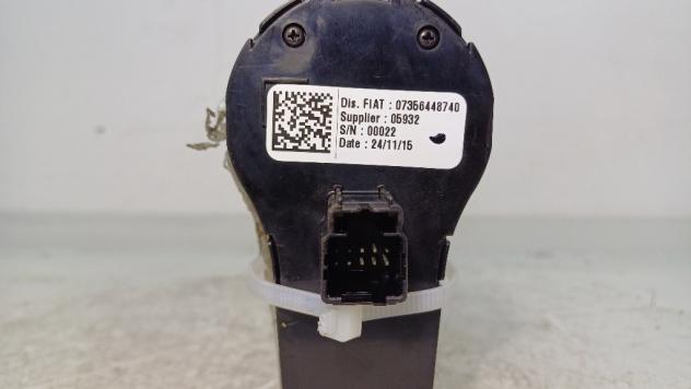 INTERRUTTORE COMANDO LUCI FIAT 500 X Serie 07356448740 55260384 (15) - Foto 3