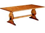 Tavoli Legno Arredamento Birreria Pub Pizzeria Cod802 cm180