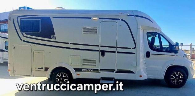 Etrusco 6900DB LETTO TRAVERSO POST CON BASCULANTE ANTERIORE GARAGE 6,99M FINANZIABILE 180 MESII - Foto 2