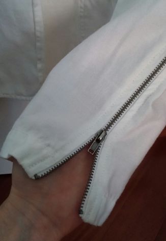 GIACCA DI LINO BIANCA - Foto 5