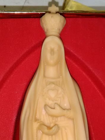 piccola statua di madonna con scatola originale anni 60 - Foto 4