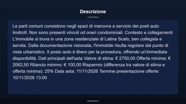 Immobile in asta di 11 m² in vendita a Latina - Foto 5