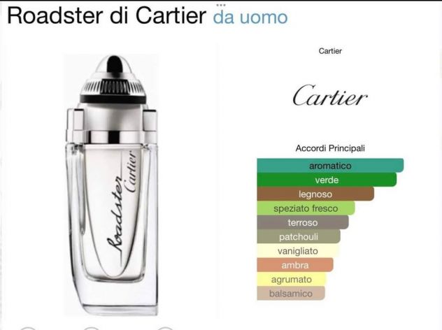 Santos Pasha Roadster Cartier profumo vintage - Foto 7