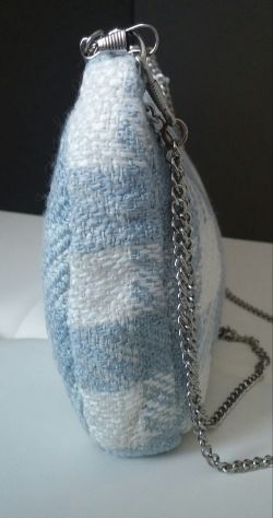BORSA FATTA A MANO PIED DE POULE - Foto 3
