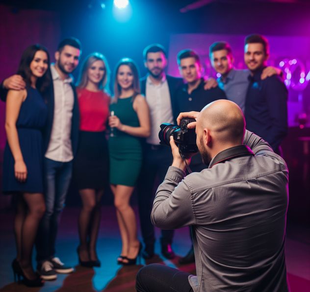 Fotografo discoteca ed eventi