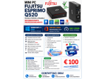 MINI PC OFFERTA FUJITSU i3/8GB/SSD WIN 11 PRO + OFFICE € 100 COME NUOVO