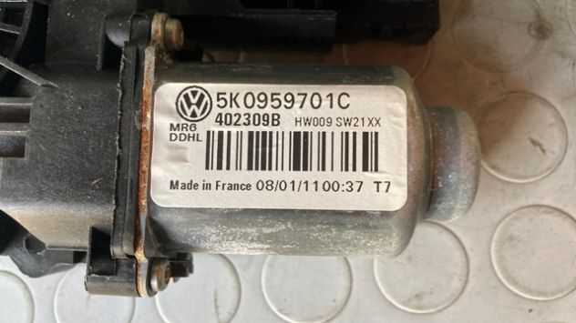 Motorino alzacristallo SX Volkswagen Golf 6 GTI del 2011 (5K0959701C) - Foto 4