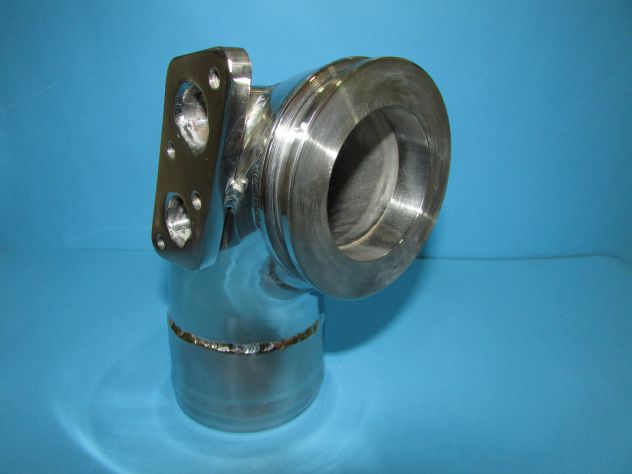 GOMITO/RISER in ACCIAIO INOX AISI 316L COMPATIBILE CON MOTORE: VOLVO PENTA - Foto 4