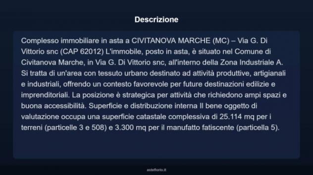 Immobile in asta di 25114 m² in vendita a Civitanova Marche - Foto 10